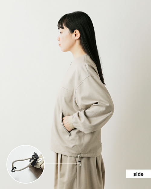 Dulcamara ドゥルカマラ ウール よそいき バックポケット Zip
