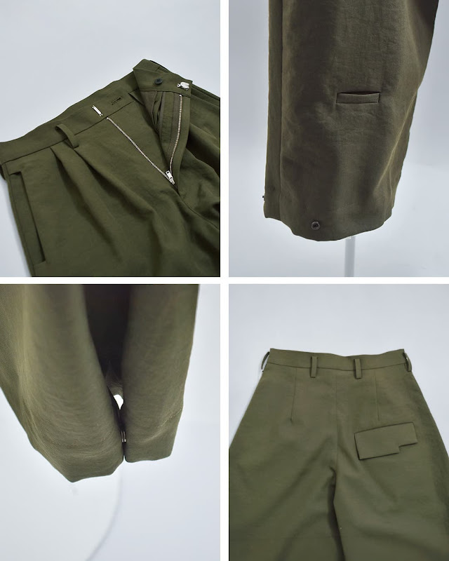 20%OFF】 Dulcamara ドゥルカマラ ドライポリ ヘムタック パンツ d126