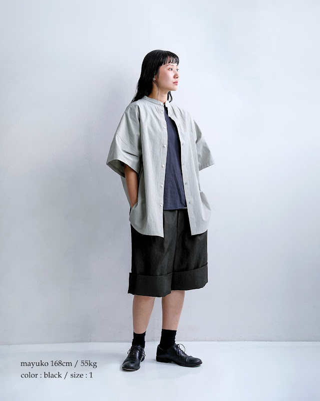 Dulcamara ドゥルカマラ ドライポリ ダブルヘム ショートパンツ d126 Dulcamara ドゥルカマラ ドライポリ ダブルヘム ショートパンツ d126
