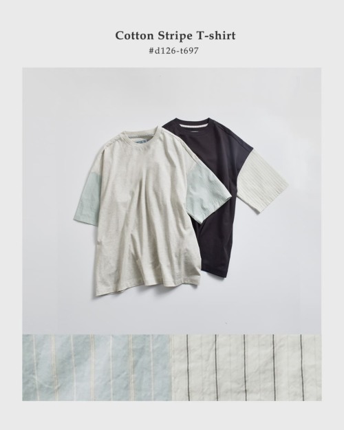 20%OFF】 Dulcamara ドゥルカマラ コットンストライプ シャツ切替