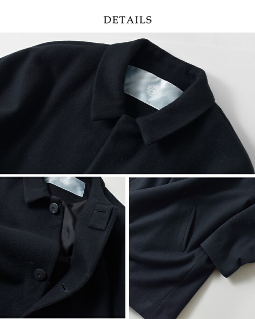 30%OFF】 Dulcamara ドゥルカマラ ウール メルトン ビッグ ハーフ