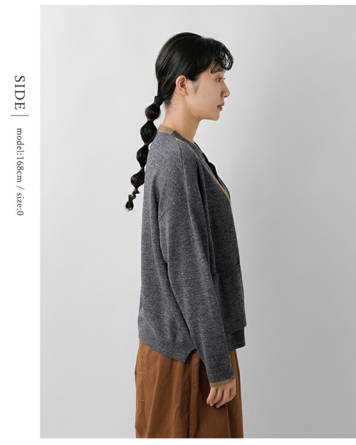 Dulcamara ドゥルカマラ ウール フェイク レイヤード ニット