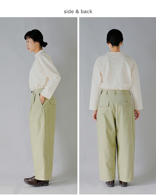 30%OFF】 Dulcamara ドゥルカマラ モールスキン シンプル 2タック