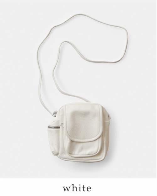 Aeta アエタ ディアレザー ショルダー ポーチ “SHOULDER POUCH” da05-mn | iroma..aranciato