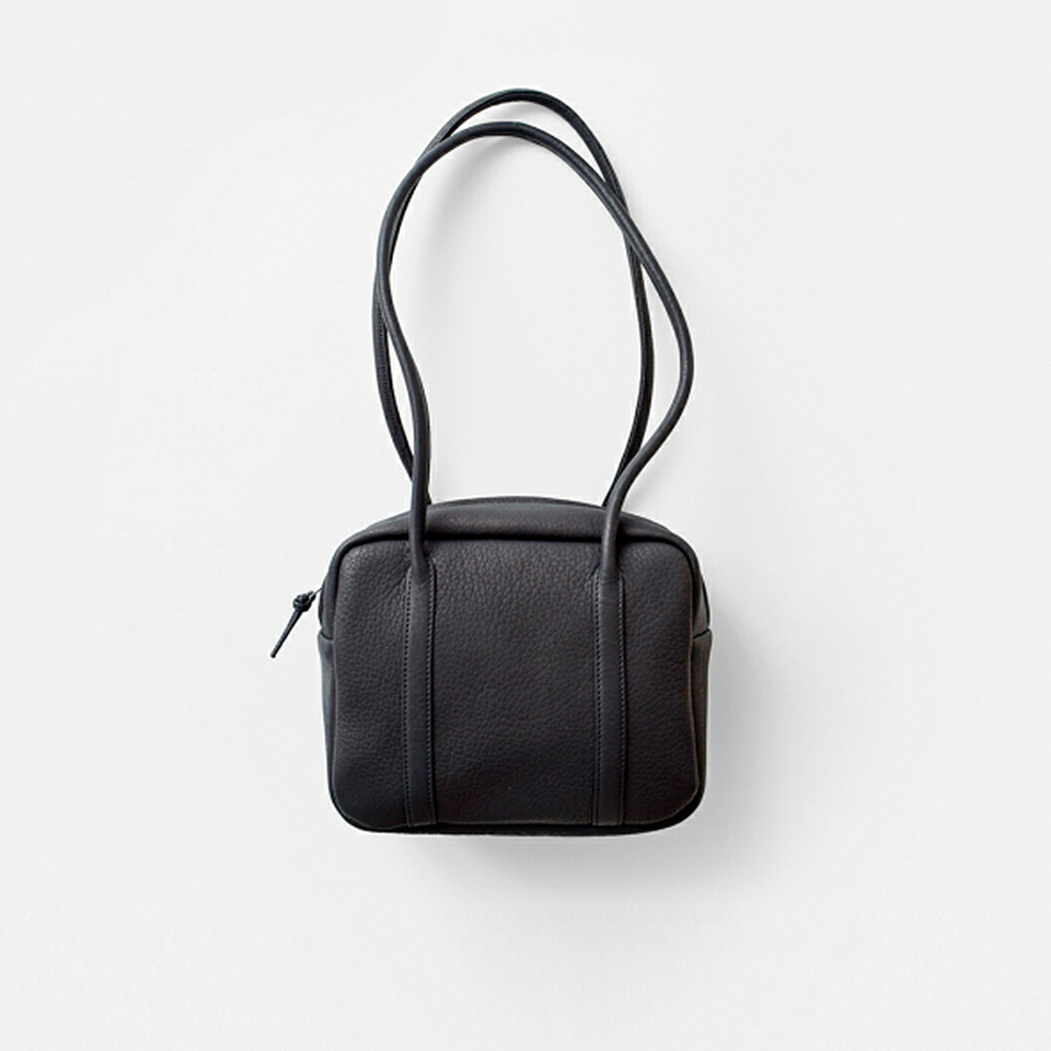 美品 Aeta アエタ スクエアボストンロングハンドルバッグ S da107 Aeta アエタ DA107 SQUARE BOSTON Long handle S ディアレザー