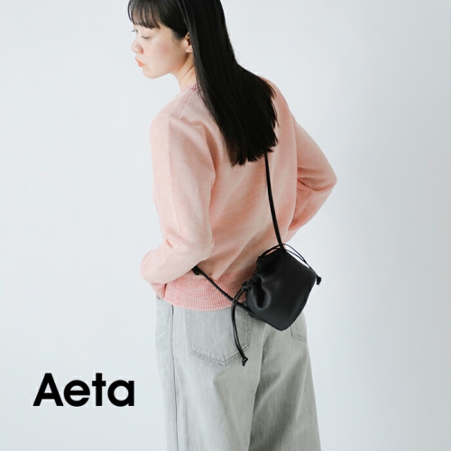 Aeta レザーショルダーポーチバッグ（Aeta (アエタ) ディア