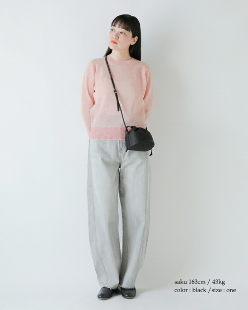 Aeta アエタ ディアレザー ハンド ポーチ ミニ ショルダー バッグ
