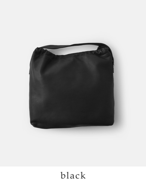 Aeta アエタ DA118 DRAW STRING ONE SHOULDER M ディアレザー