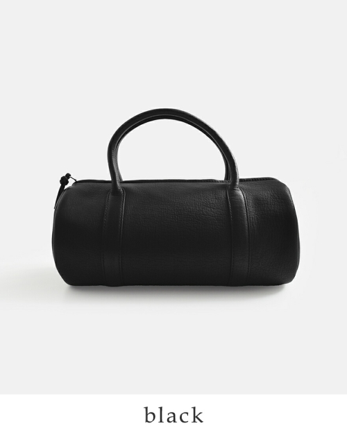 Aeta アエタ DA127 ディアレザー シリンダー ボストンバッグ “DEER