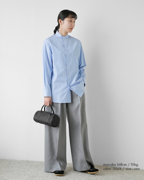 Aeta アエタ DA127 ディアレザー シリンダー ボストンバッグ “DEER