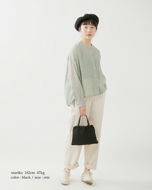 Aeta アエタ エラスティックレザートートバックS “ELASTIC TOTE S” da64-mn | iroma..aranciato