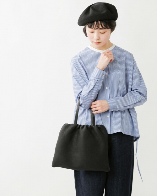 Aeta アエタ エラスティック レザー トートバッグM “ELASTIC TOTE M