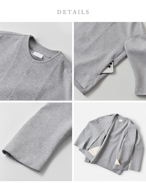 NO CONTROL AIR カットソー&カーディガン　size3 ライトグレー NO CONTROL AIR ノーコントロールエアー ダンボールニット