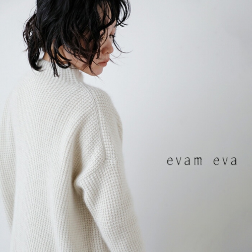 e233k177）/ evam eva(エヴァムエヴァ) /wool fox pullover(ウールフォックスプルオーバー)/ メール便対象外, evam  eva,トップス