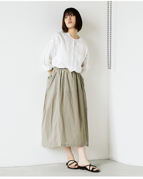 iroma..aranciatoevam eva エヴァムエヴァ コットン ローン