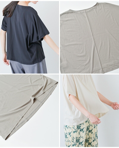 evam eva エヴァムエヴァ　コットンプルオーバー　フリー　ベージュ 楽天市場】evam eva プルオーバー（Tシャツ・カットソー