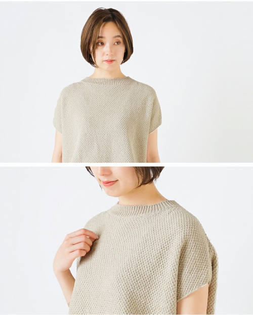 25SS evam eva モスステッチベスト moss stitch vest 25SS evam eva モスステッチベスト moss stitch vest evam eva 『moss