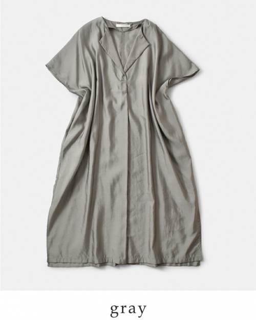 evam eva　エヴァムエヴァ　キュプラ　シルク　ポンチョ 2024SS 美品 evam eva キュプラシルクポンチョ エヴァムエヴァ