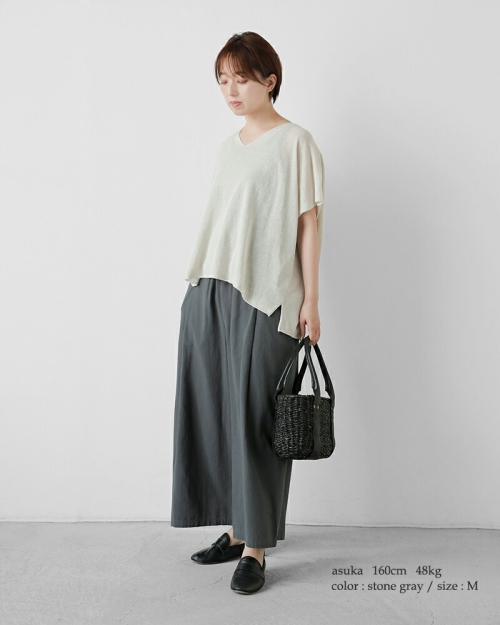 evam eva 今季！新品未使用！完売！コットンキュロットパンツ　sage M 楽天市場】evam eva エヴァムエヴァ コットン キュロット パンツ