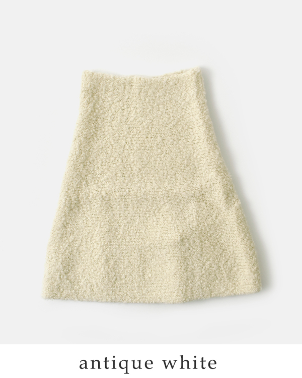 evam eva エヴァムエヴァ アルパカ ウール スヌード e253g182 | iroma