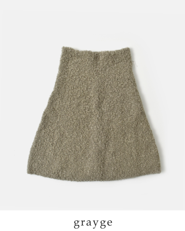 evam eva エヴァムエヴァ アルパカ ウール スヌード e253g182 | iroma