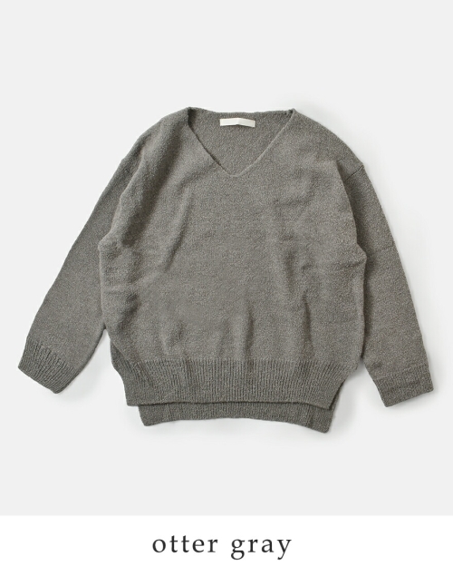 evam eva エヴァムエヴァ  ウール アルパカ プルオーバー e253k055-mt 2025aw新作 レディース ☆☆ クーポン対象 evam eva エヴァムエヴァ ウール アルパカ プルオーバー e253k055-mt