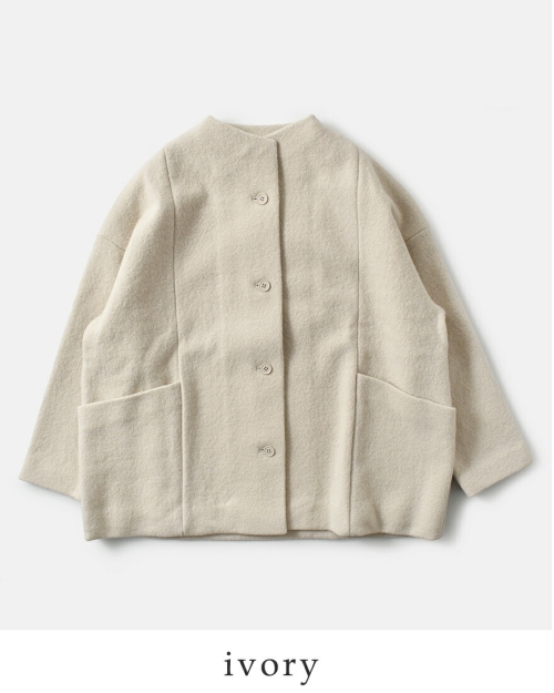 美品★evam eva ショートローブコート ivory 美品☆evam eva ショートローブコート ivory evam eva