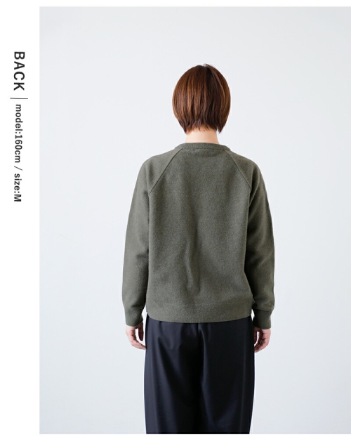 エヴァムエヴァ　ニット evam eva エヴァムエヴァ ウール フォックス プルオーバー
