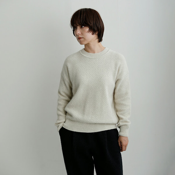 evam eva ウール フォックス プルオーバー