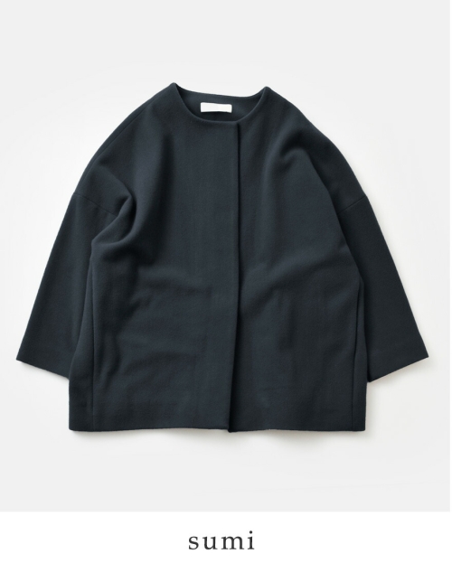 evam eva エヴァムエヴァ ウール ショート コート e253t208【サイズ