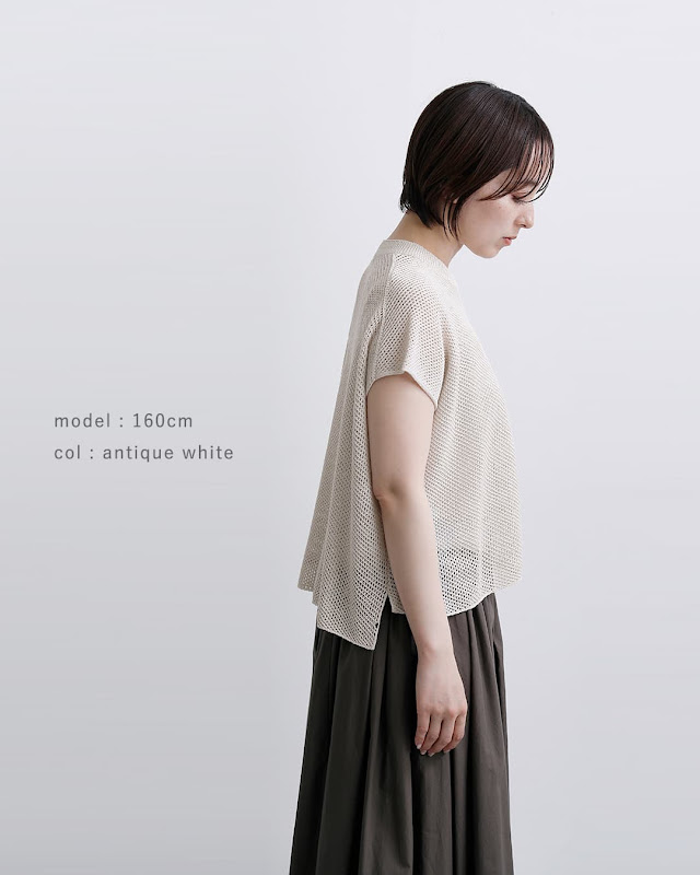 evam eva エヴァムエヴァ ドライ シルク ベスト e261k185 新作 | iroma