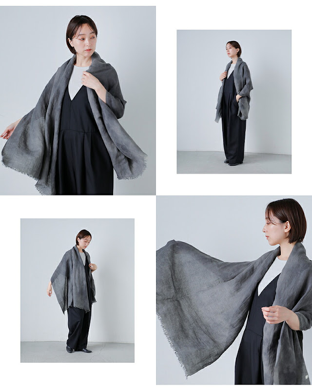 evam eva カシミアストール cashmere stole カシミヤストール evam eva | 日々花［ Hibika online ］