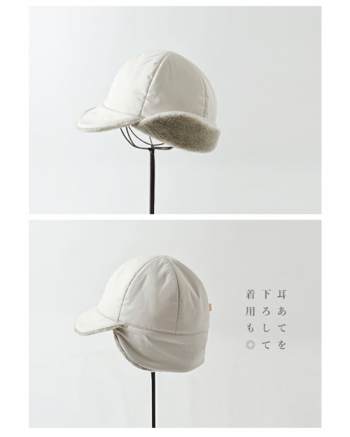 mature ha. マチュアーハ エコ パディッド キャップ “eco padded cap