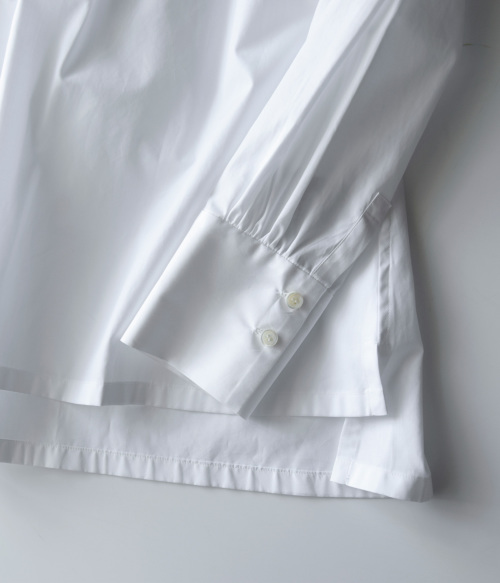 再入荷** atelier naruse アトリエナルセ コットンバンドカラー