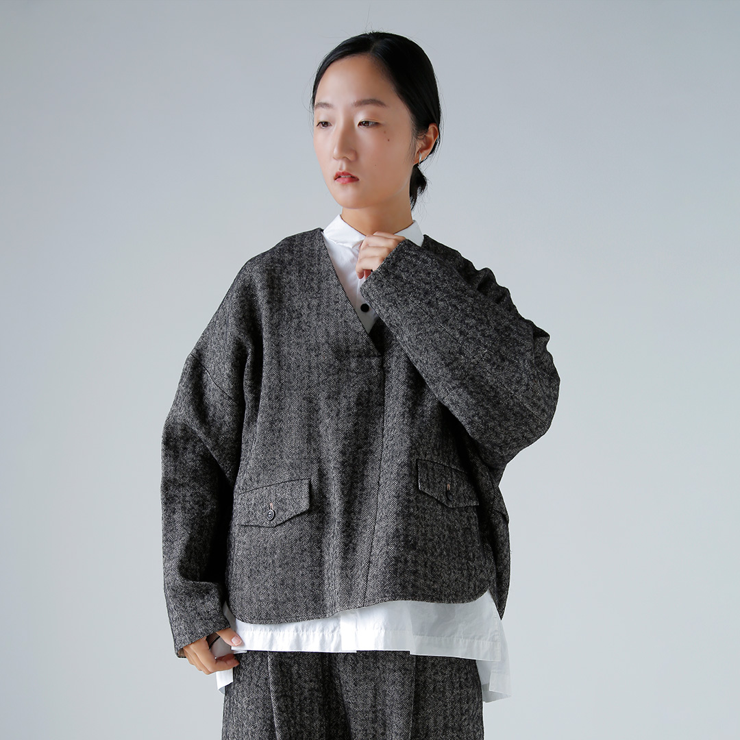 atelier naruse(アトリエナルセ)シェットランド ウール リネン