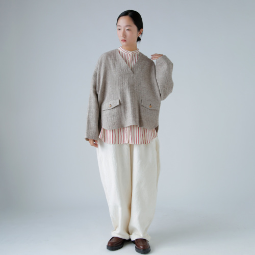 atelier naruse(アトリエナルセ)シェットランド ウール リネン