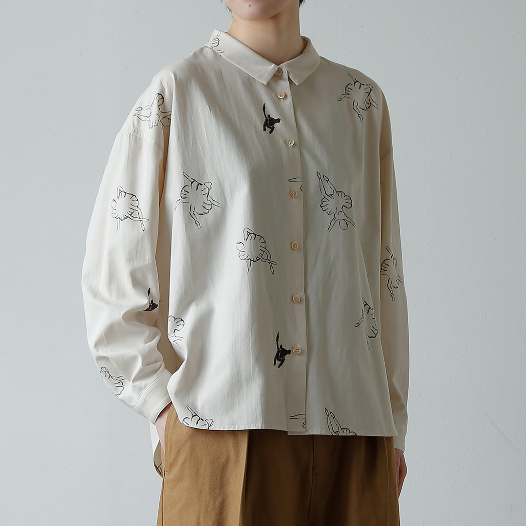atelier naruse アトリエナルセ レーヨン コットン ビッグ シルエット