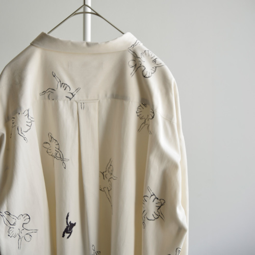 atelier naruse アトリエナルセ レーヨン コットン ビッグ シルエット