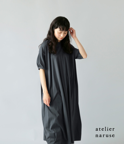 atelier naruse アトリエナルセ コットン カットソー コクーン