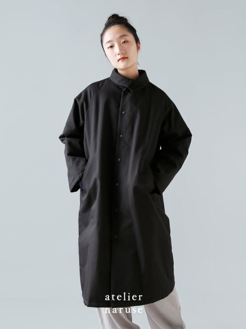 atelier naruse アトリエナルセ コットン ナイロン 中綿 コート f04053