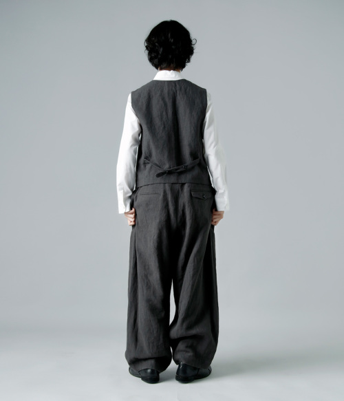 atelier naruse アトリエナルセ リネン ベスト f04062 | iroma atelier naruse アトリエナルセ リネン ベスト f04062 | iroma