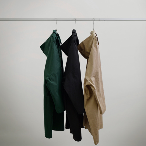 atelier naruse アトリエナルセ コットン ナイロン タフタ フーデッド