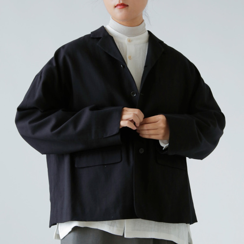 atelier naruse アトリエナルセ コットン カシミヤ テーラード