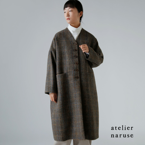 AtelierDreamyさま専用 atelier naruse アトリエナルセ ハリスツイード ウール コクーン