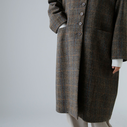 atelier naruse アトリエナルセ ハリスツイード ウール コクーン