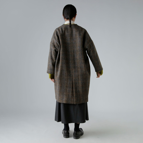 atelier naruse アトリエナルセ ハリスツイード ウール コクーン