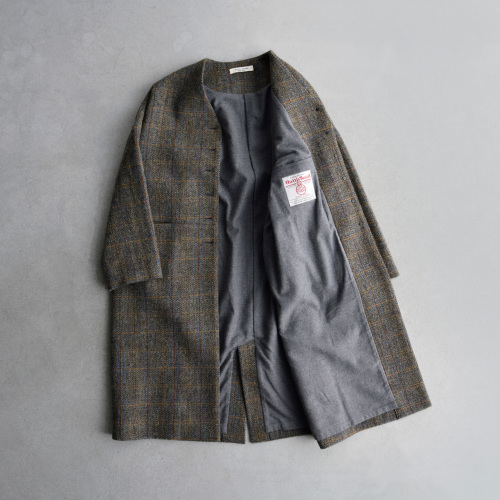 atelier naruse アトリエナルセ ハリスツイード ウール コクーン