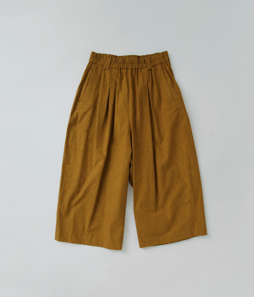 atelier naruse アトリエナルセ コットン ガウチョ パンツ f05107-a