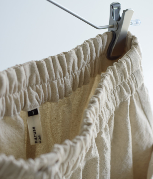 atelier naruse アトリエナルセ　リネンコットン　サルエルパンツ atelier naruse | リネンコットンサルエルパンツ