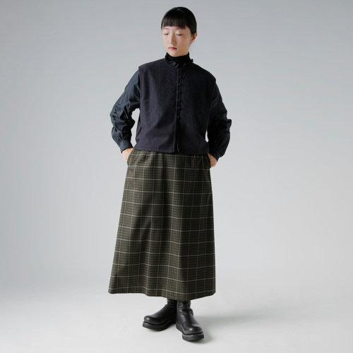 atelier naruse アトリエナルセ エコアーチ Aライン スカート f06039